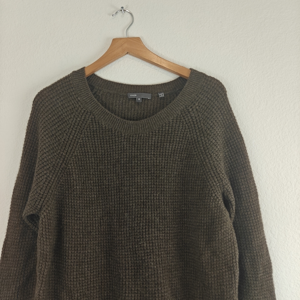 Vince Brown Yak Knit Sweater - Picture 5 of 15